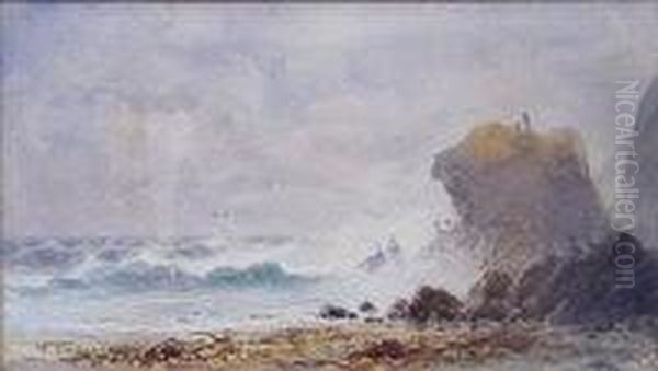 The Cornish Coast Oil Painting by William Casley