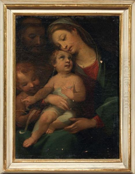 Madonna Col Bambino Oil Painting by Alessandro Casolani