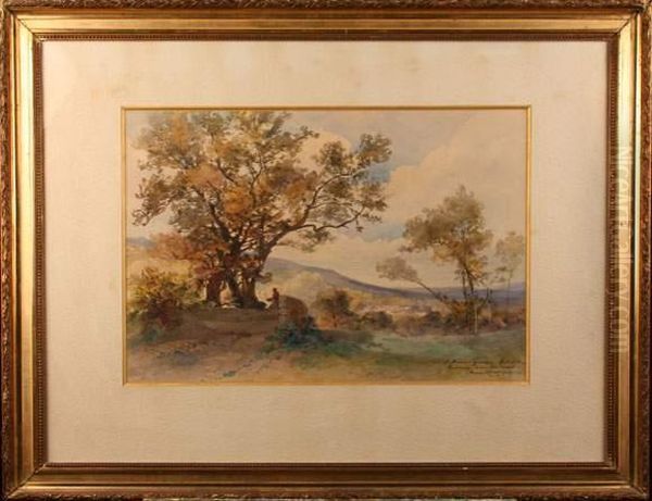 Paysage Anime Oil Painting by Armand Th. Cassagne