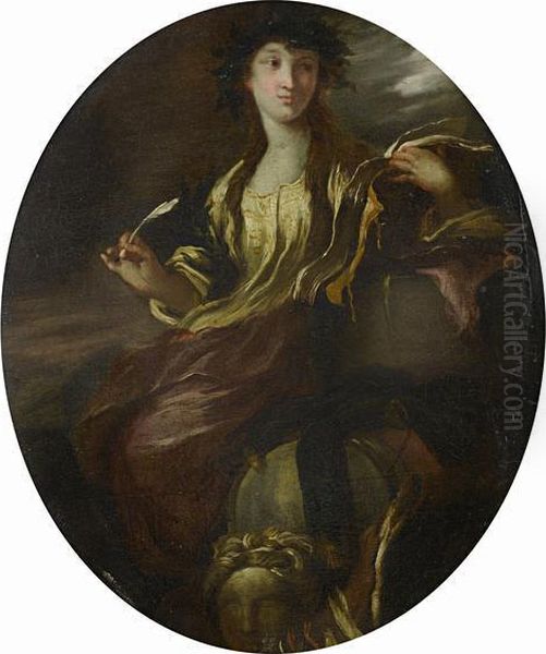 An Allegory Of The Arts Oil Painting by Giovanni Benedetto Castiglione