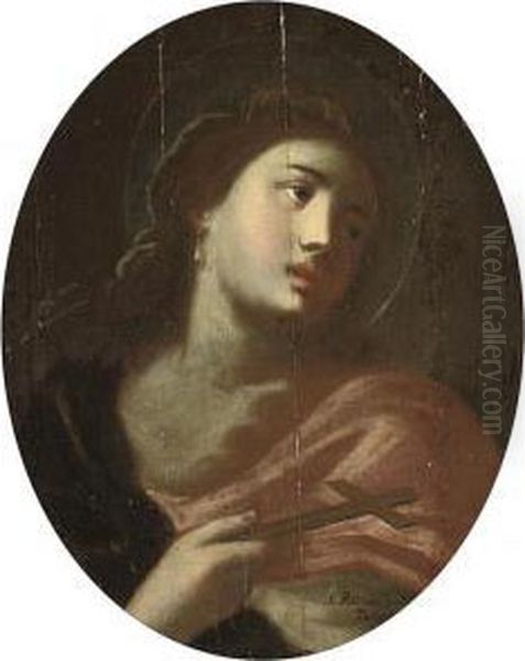 The Penitent Magdalene Oil Painting by Bernardo Cavallino