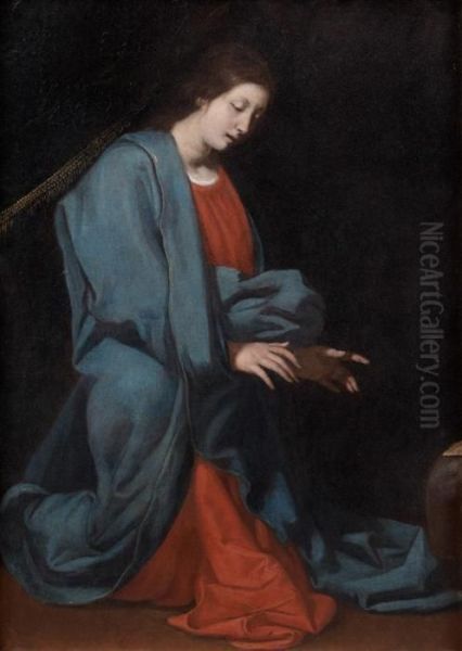 La Vierge Oil Painting by Bartolomeo Cavarrozzi