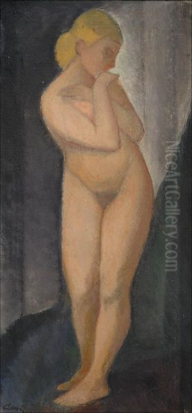 Naismalli. Oil Painting by Alvar Cawen