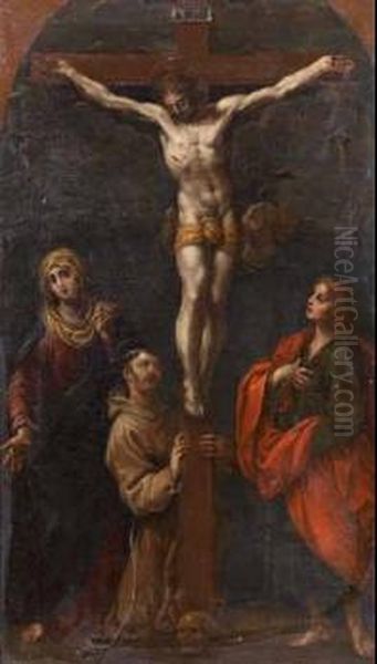 Cristo Crocifisso Oil Painting by Bartolomeo Cesi