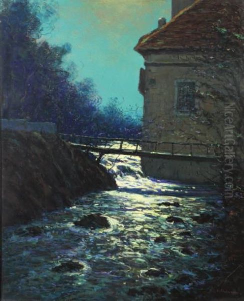 Le Moulin Oil Painting by Arsene Chabanian