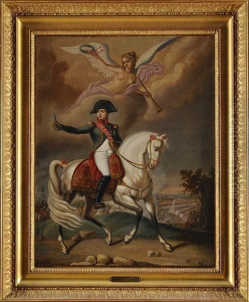 L'apotheose De L'empereur Napoleon 1er Oil Painting by Joseph Chabord