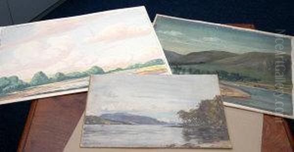 Loch Rannoch Oil Painting by Henry Daniel Chadwick