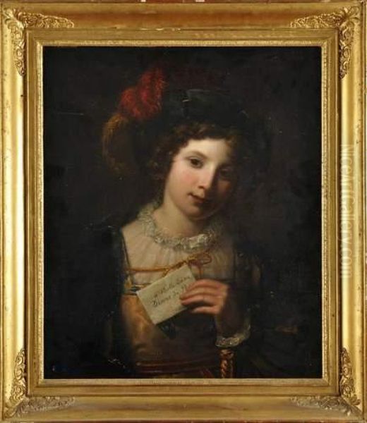 Diane De Poitiers Oil Painting by Georges Pierre Chaix