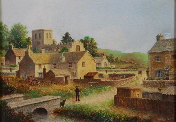 'thursleigh Oil Painting by William Benjamin Chamberlain