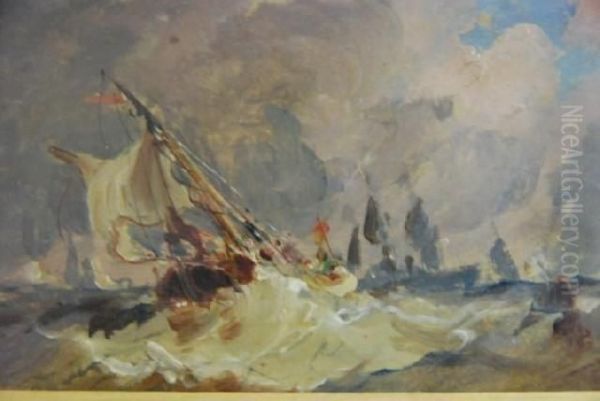 Seascape Oil Painting by George Chambers