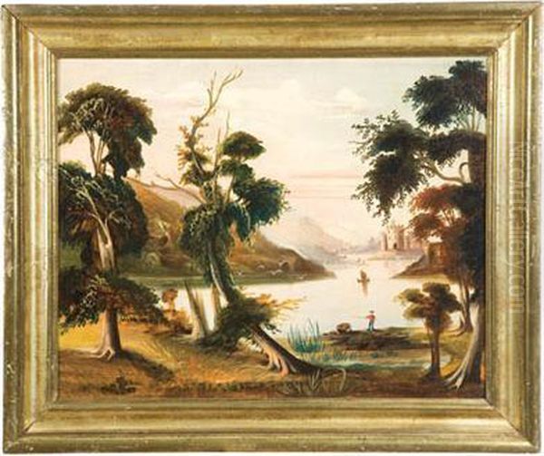 Landscape Oil Painting by Thomas Chambers