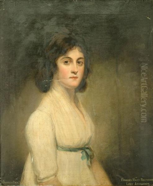 Portraitof Maria Nelthorpe Oil Painting by John Westbrooke Chandler