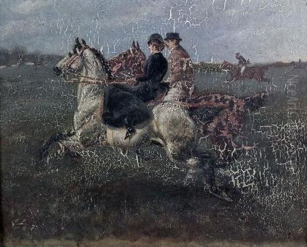 Ware Brook Oil Painting by Alfred Chantry Corbould