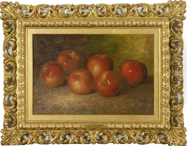 Still Life With Apples Oil Painting by Bryant Chapin