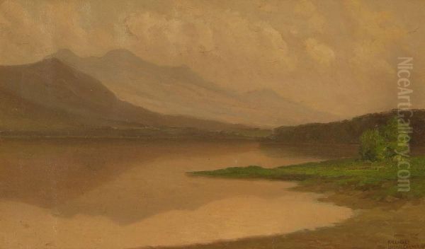 Macgillicuddy's Reeks, Killarney, Lower Lake Oil Painting by Bryant Chapin