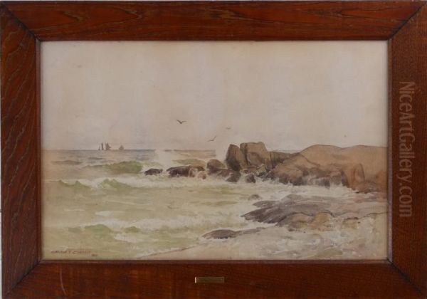 On The Coast - Cape Ann Oil Painting by Carlton Theodore Chapman