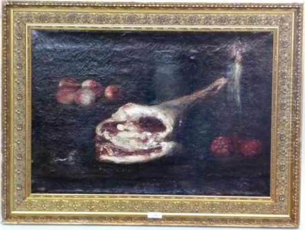 Nature Morte Au Cuisseau Oil Painting by Jules Chardigny