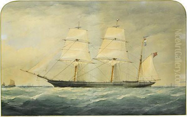 The P. & O. Steamship Company's Transport Ship Oil Painting by Taylor Charles