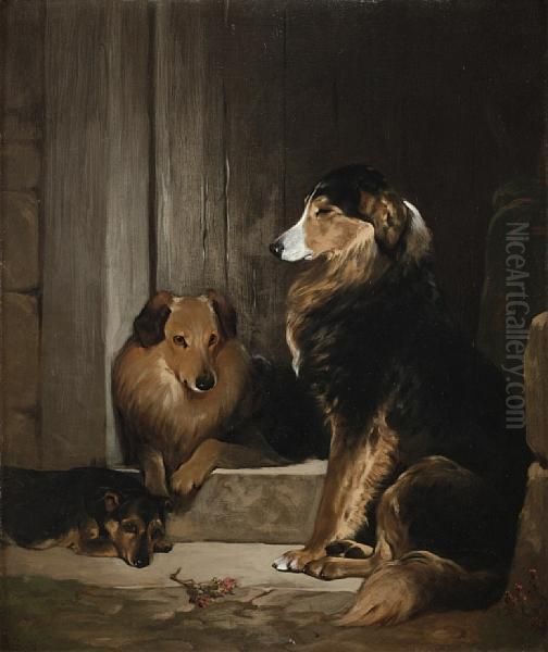 Best Friends Oil Painting by John Charlton