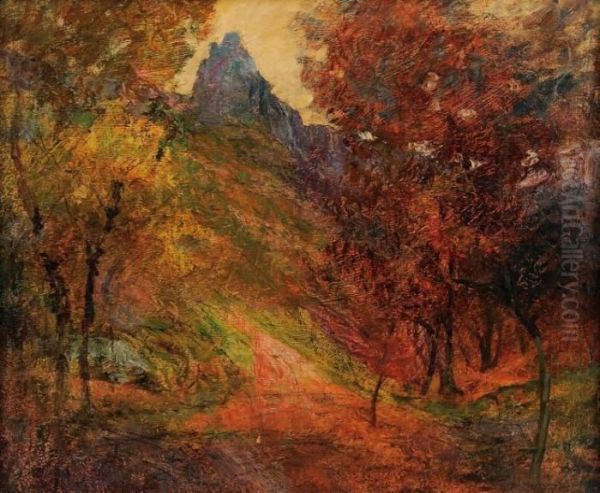 Paysage D'automne Oil Painting by Victor Charreton