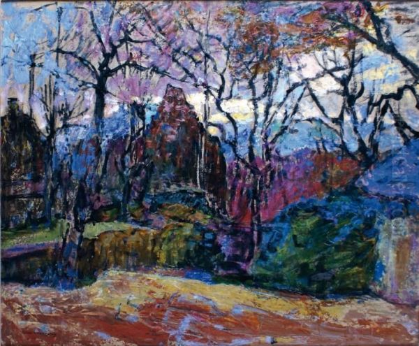 Paysage D'automne Oil Painting by Victor Charreton