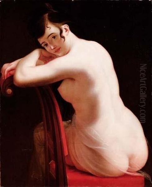 Nudo Di Donna Oil Painting by Jeanne-Elisabeth Chaudet