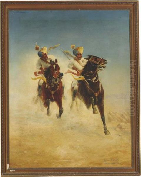 Bengal Lancers Oil Painting by Lilian Cheviot