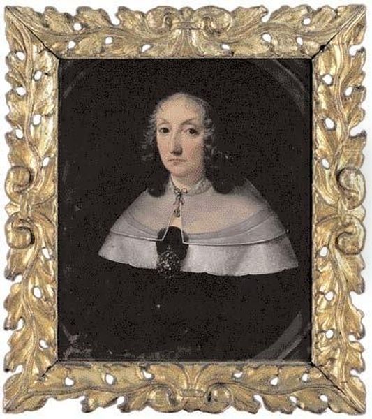 Ritratto Della Contessa Anna Maria Porporato-lupa Oil Painting by Matthia Chiodi