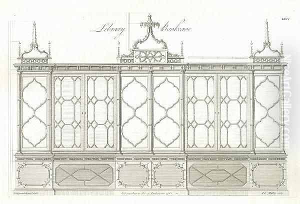 The Gentleman And Cabinet-maker's Directory... Oil Painting by Thomas Chippendale