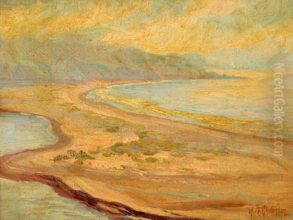 Marine Landscape Oil Painting by Alice Brown Chittenden