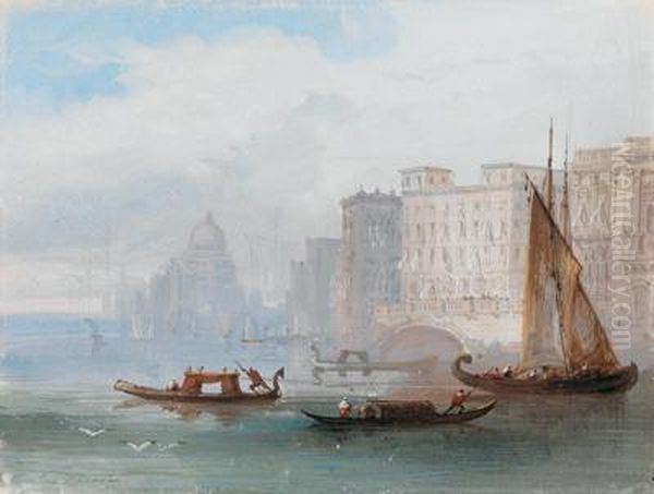 In Venedig Oil Painting by Ernest Ciceri