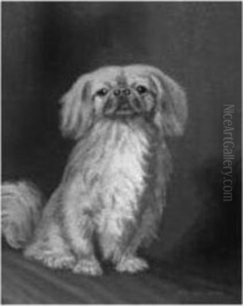 The Pooch Oil Painting by Walter Leighton Clark