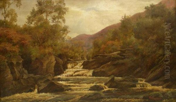 Glen Finlas Oil Painting by Robert Clarkson