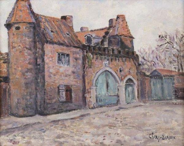 Domaine Le Vieux Temple Oil Painting by Adolphe Clary-Baroux