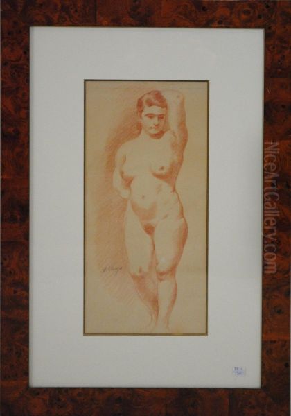 Nude Oil Painting by Alexander Clarys