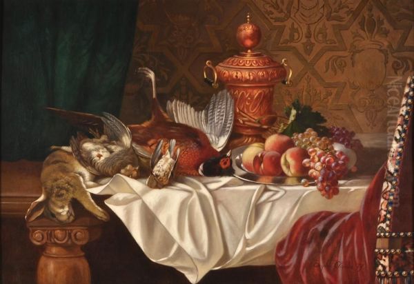 Nature Morte Oil Painting by Eugene Claude