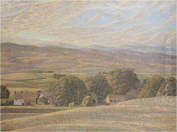 Fells Near Shap Oil Painting by William Lionel Clause