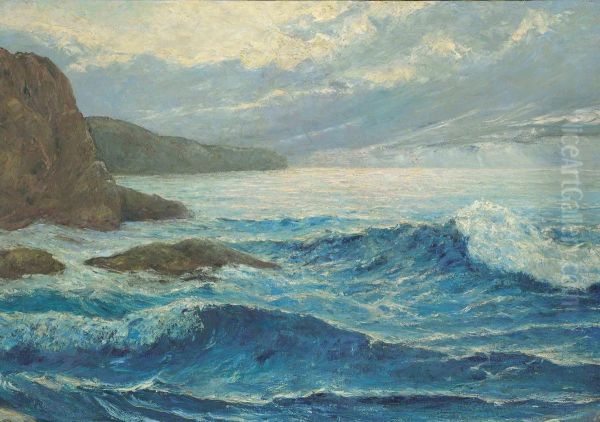 Mazatlan Oil Painting by Joaquin Clausell