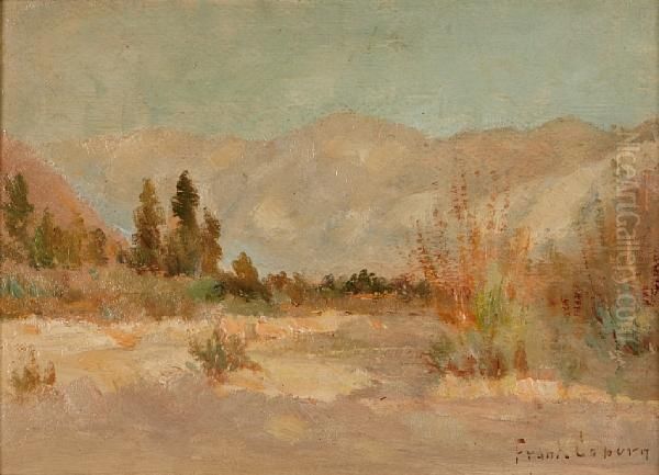 Dry River Bottom, Sespe Oil Painting by Frank Coburn