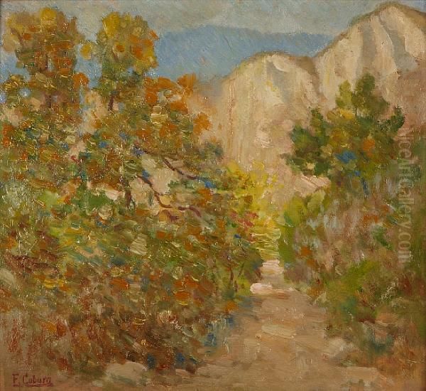 Scene In The Sespe Oil Painting by Frank Coburn