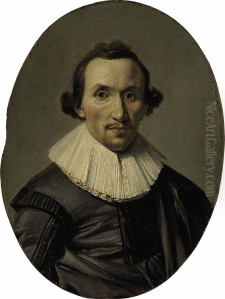 Portrait Of A Gentleman Oil Painting by Pieter Codde