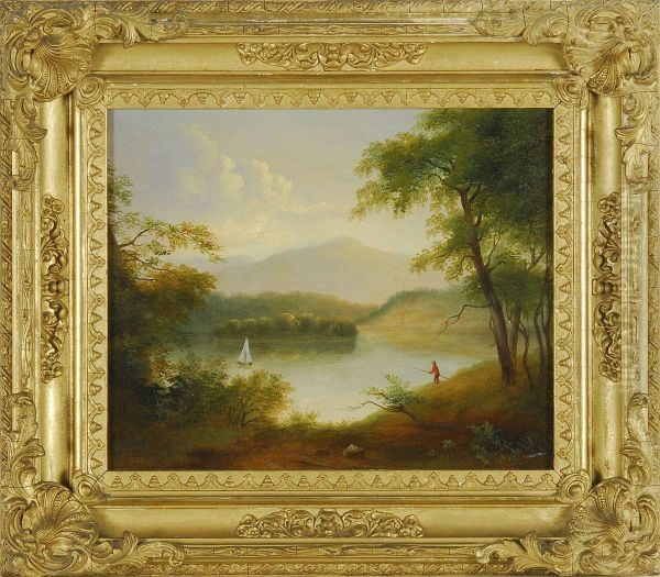 Vermont Scenery Oil Painting by Charles Codman