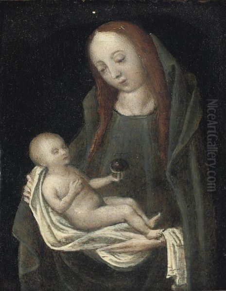 The Virgin And Child Oil Painting by Marcellus Coffermans