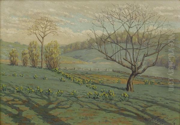 Early Spring Oil Painting by William Anderson Coffin