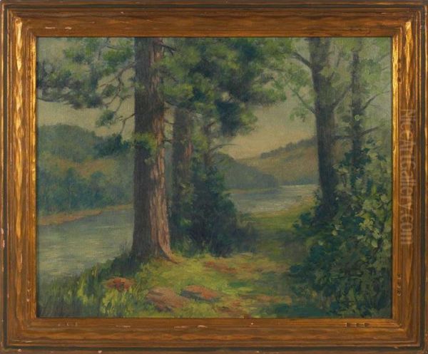 The Fox River Oil Painting by Homer Wayland Colby