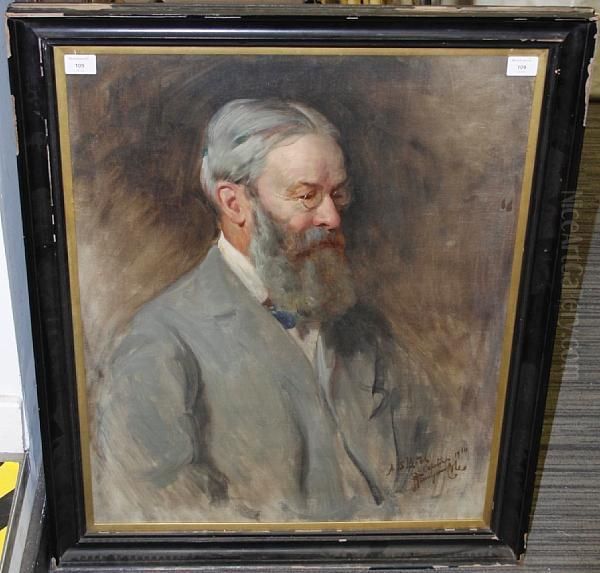 Portrait Of William Chesterman Oil Painting by Philip H. Rideout