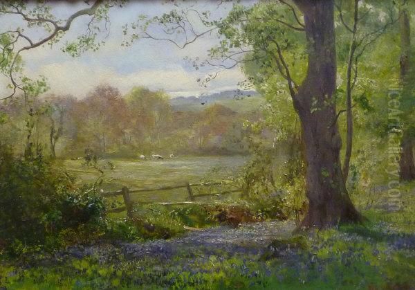 Summer Landscape Oil Painting by Rex Vicat Cole