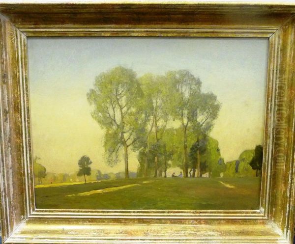 Hyde Park Oil Painting by Rex Vicat Cole