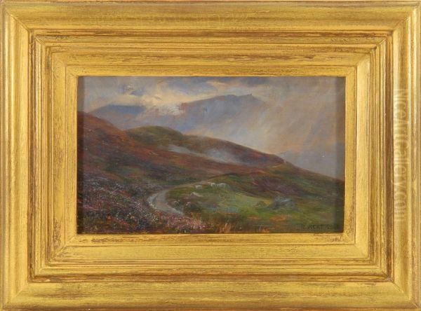 Highland Landscape Oil Painting by Rex Vicat Cole