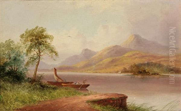 Boating On A Mountain by Alfred Coleman